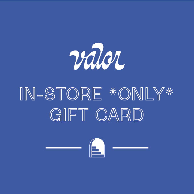 Graphic stating "In-Store Only Gift Card"